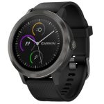 Garmin Vivoactive 3, HR, GPS, Slate, Silicone Black