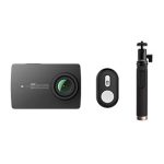 XIAOMI Yi 4K Black+Selfie Stick Kit