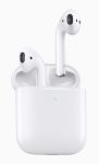 AirPods 2  True Wireless, cu incarcare wireless