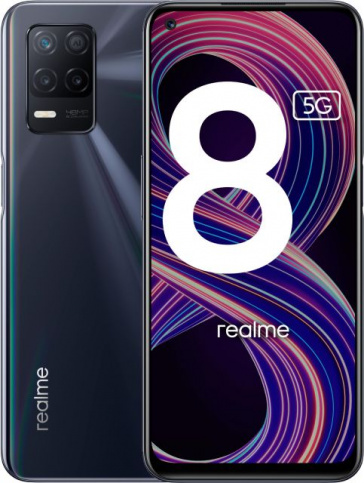 Realme 8 5G 8/128GB Supersonic Black