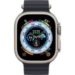 Apple Watch Ultra GPS + LTE 49mm  Titanium Case with Midnight Ocean Band