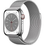 Apple Watch Series 8 41mm MNJ73 GPS + LTE Silver S. Steel